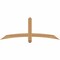 Ekena Millwork Bellingham Timber Gable Bracket, Western Red Cedar, 60"W x 22"H x 3 1/2"D x 3 1/2"F, 9/12 Pitch GBW060X22X0404BEL00SWR - alternate 1